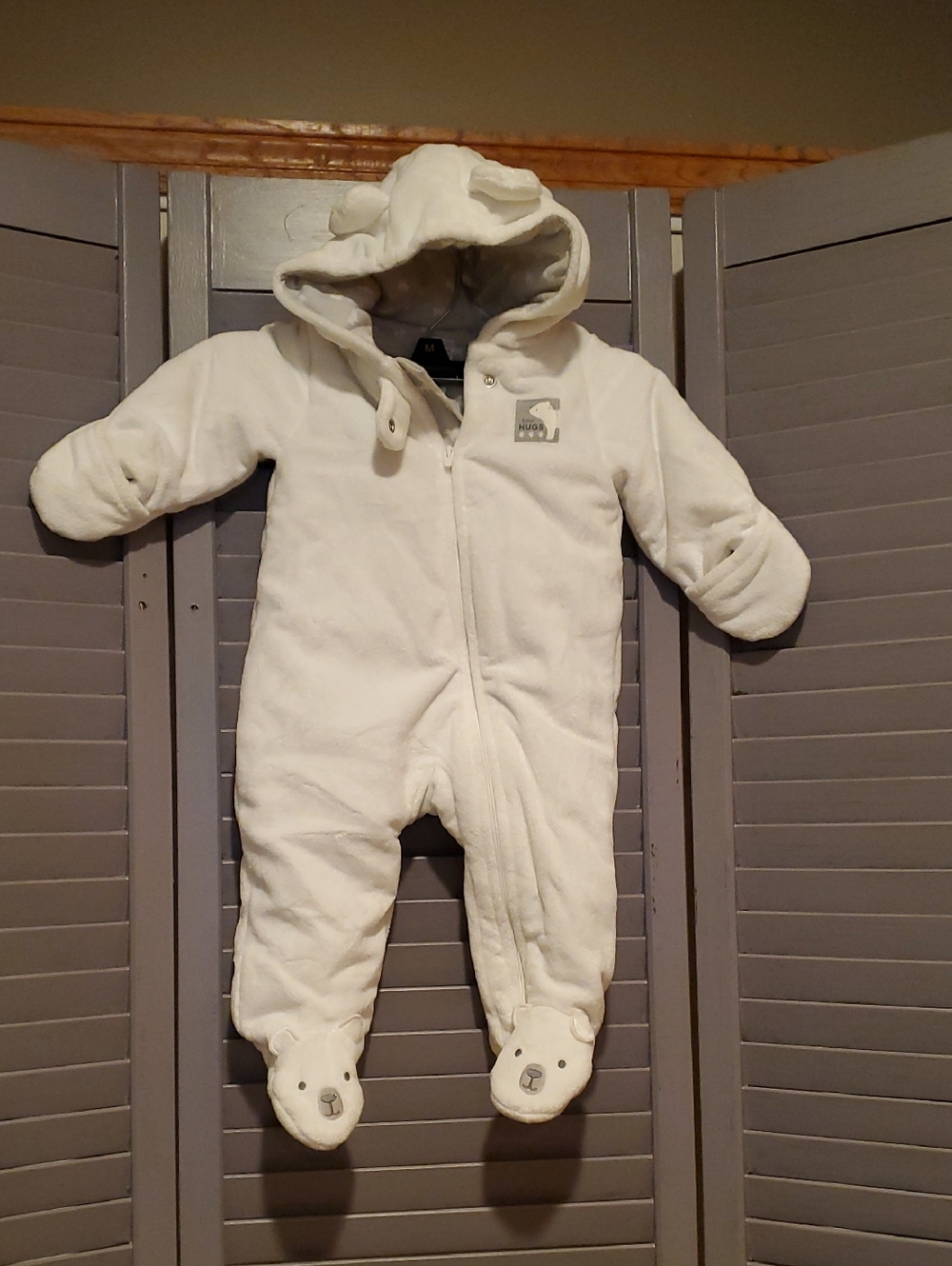 Simple Joys by Carter's Unisex Babies' Fleece Footed Jumpsuit Pram Size 3 - 6 M